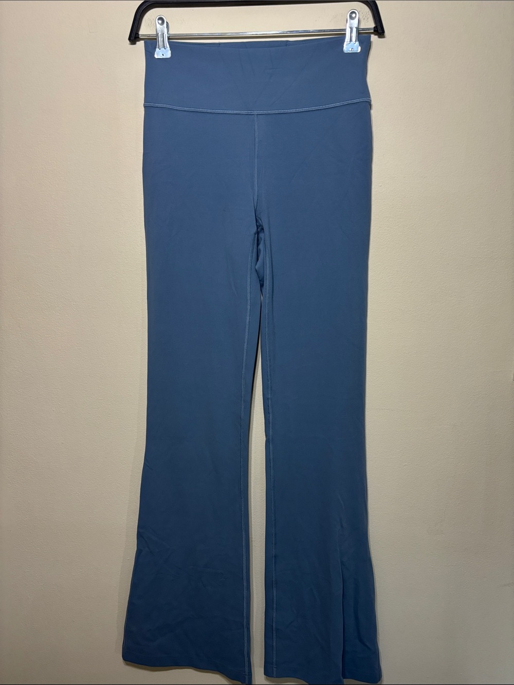 lululemon athletica Wide-Leg Flare Pants — Slate Blue